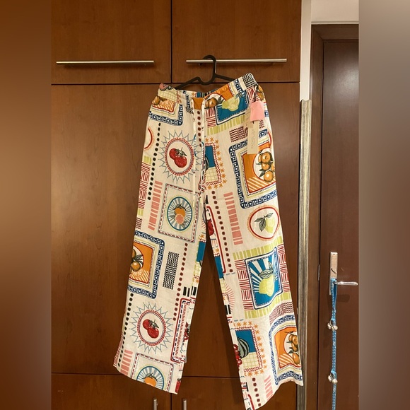 Rachel Zoe Multicolor Graphic Print Shirt and Pants (Set) - Picture 2 of 4